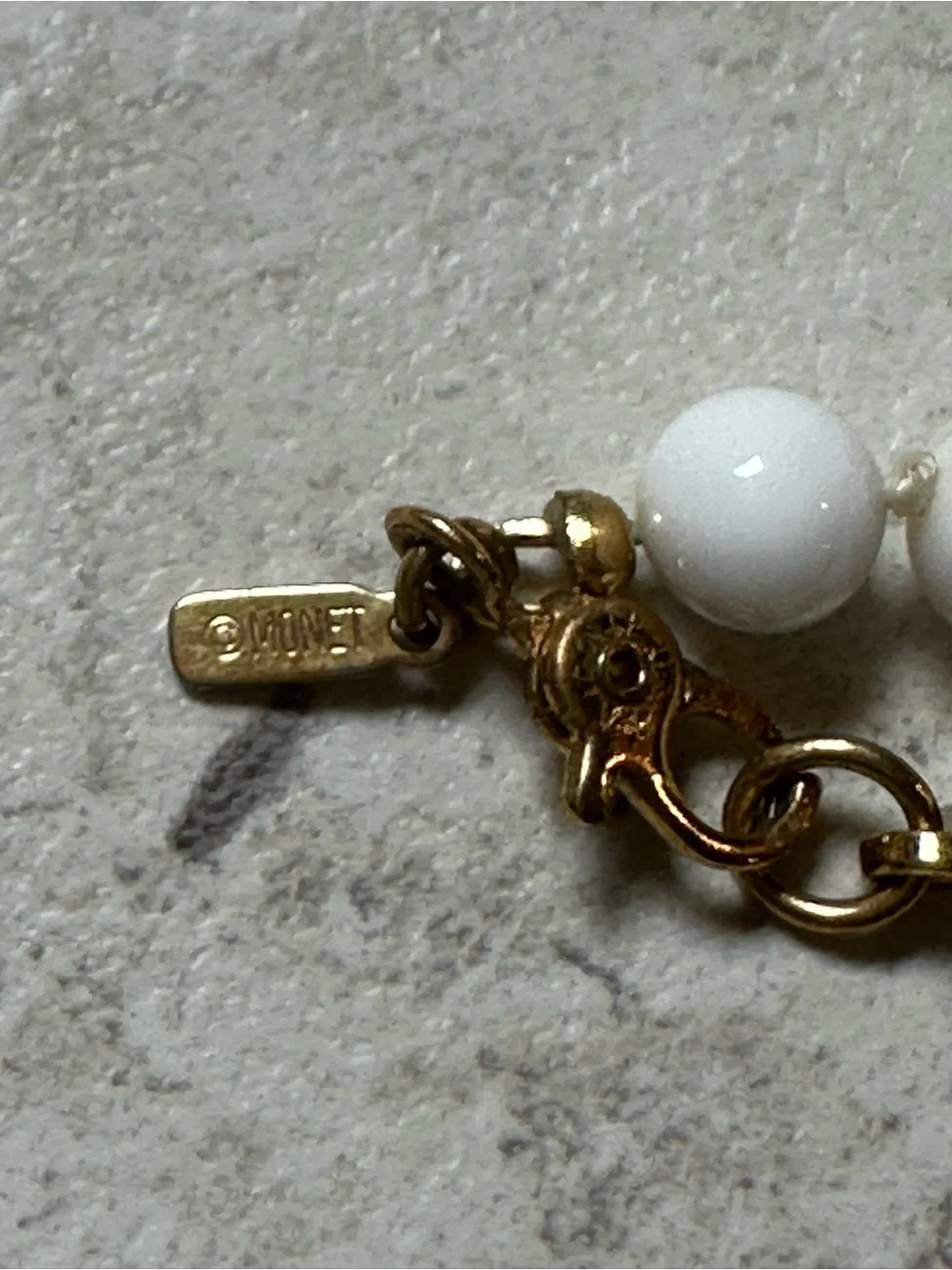 Classic beaded necklaces:  Trifari, Monet, unknown